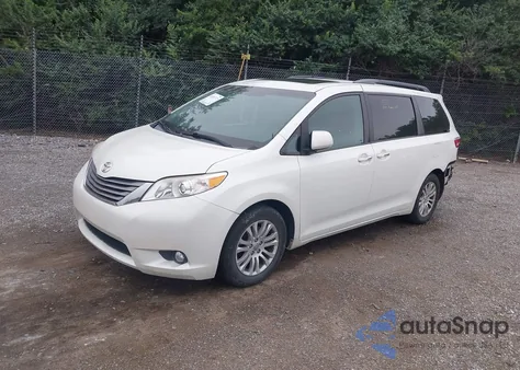 2016 Toyota Sienna Xle Premium 8 Passenger из США, поврежденный, VIN 5TDYK3DC1GS725083